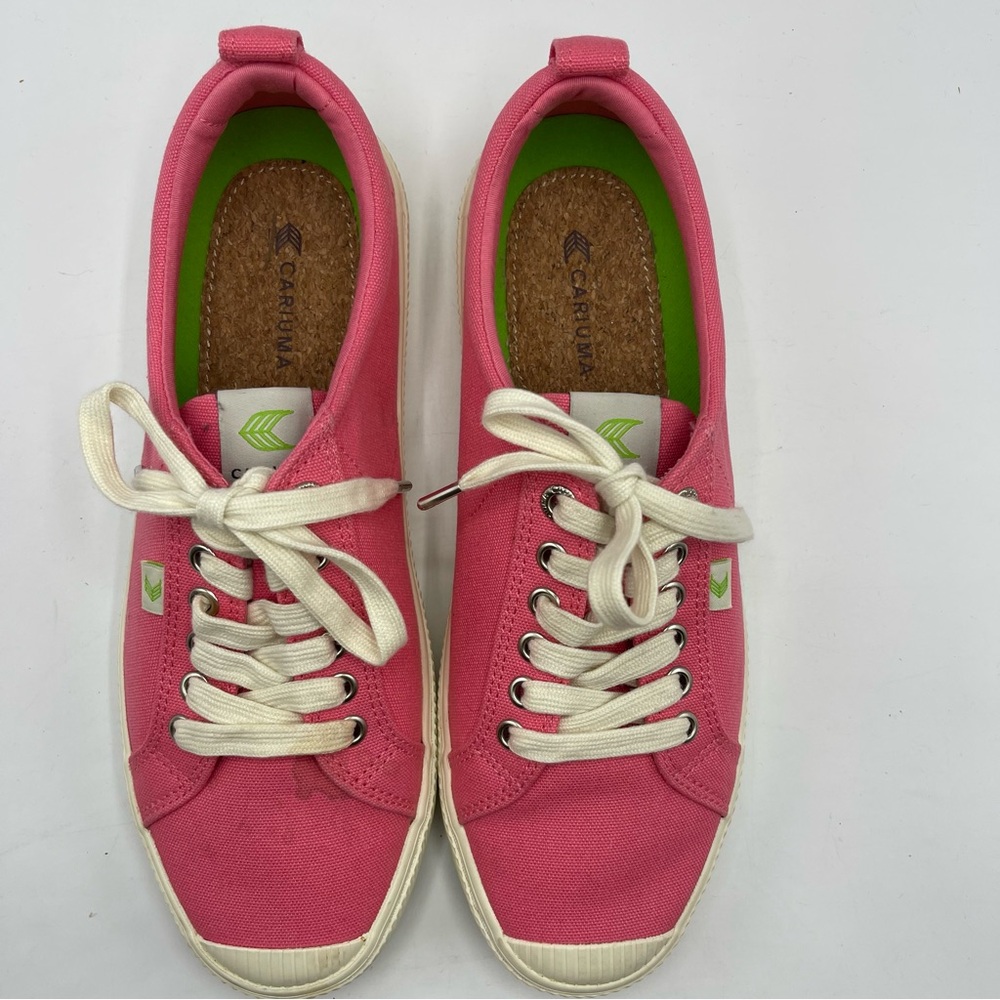 Cariuma Pink Canvas Sneakers for Women